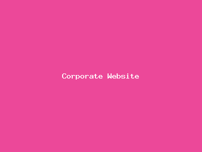 Corporate Website